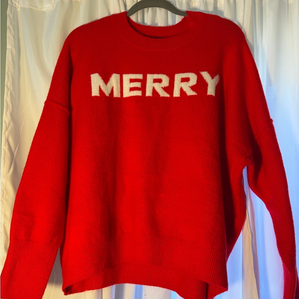 Vince Camuto Vibrant Red Sweater